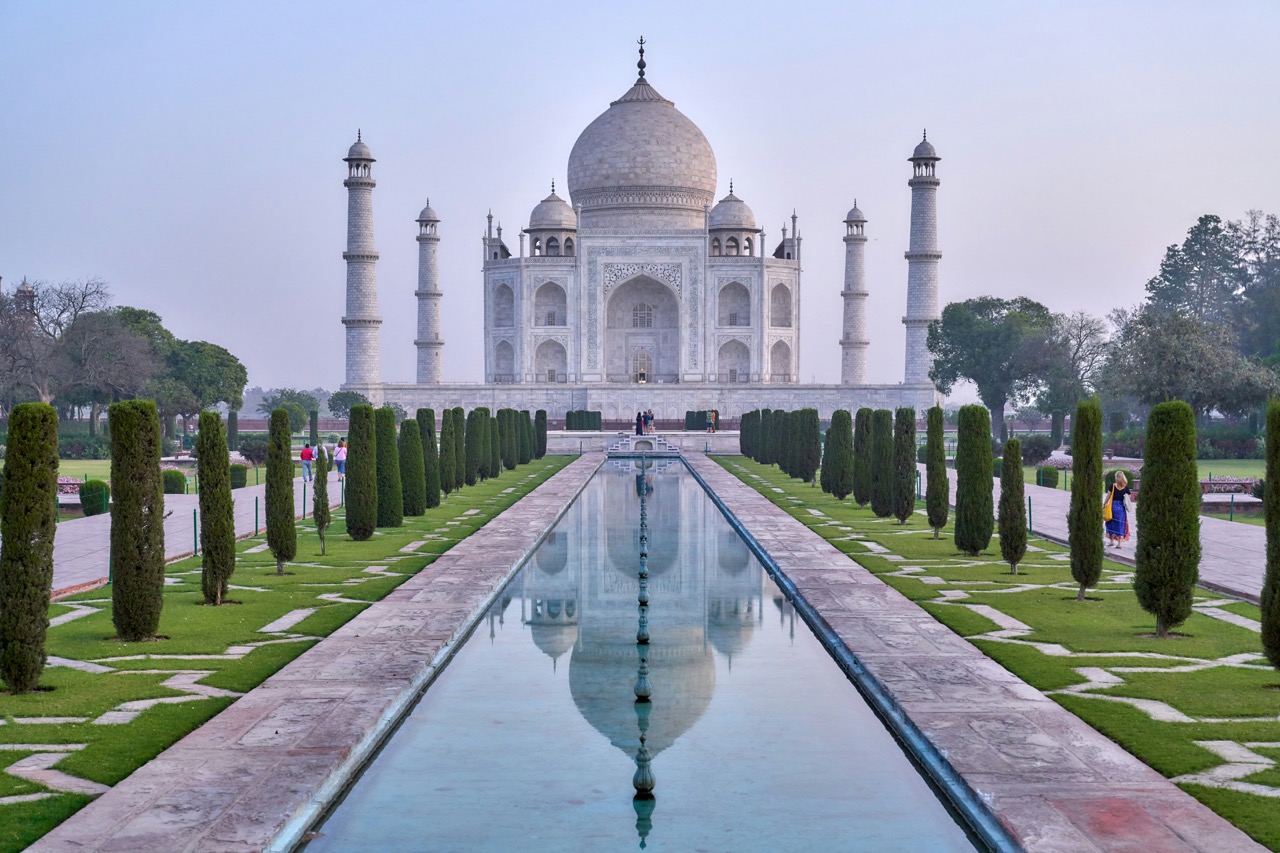 Image of the Taj Mahal.